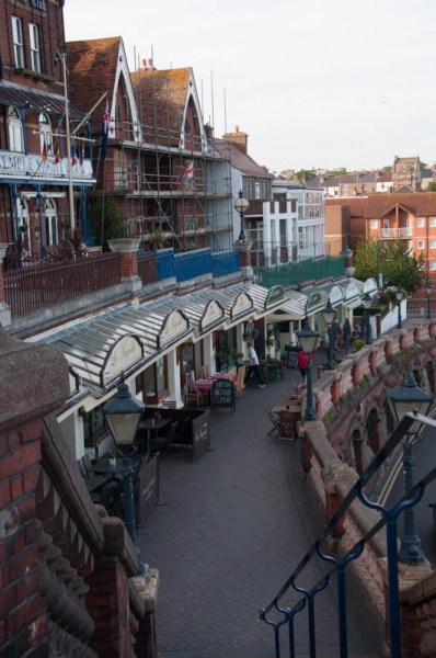 Restaurants laden zum Verweilen ein